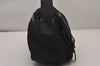 Authentic PRADA Nylon Tessuto Leather Shoulder Cross Body Bag Purse Black 8544I