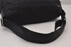 Authentic PRADA Nylon Tessuto Leather Shoulder Cross Body Bag Purse Black 8544I