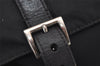 Authentic PRADA Nylon Tessuto Leather Shoulder Cross Body Bag Purse Black 8544I