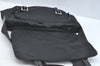 Authentic PRADA Nylon Tessuto Leather Shoulder Cross Body Bag Purse Black 8544I