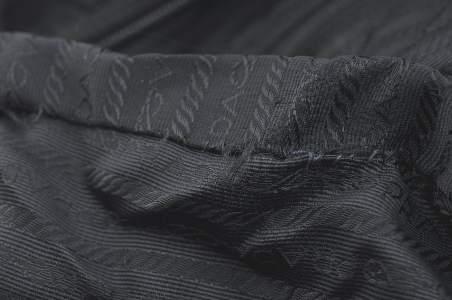 Authentic PRADA Nylon Tessuto Leather Shoulder Cross Body Bag Purse Black 8544I