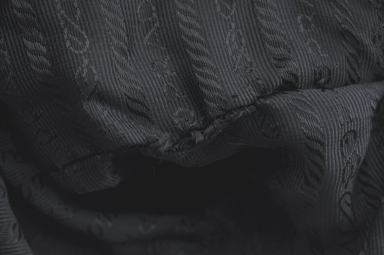 Authentic PRADA Nylon Tessuto Leather Shoulder Cross Body Bag Purse Black 8544I