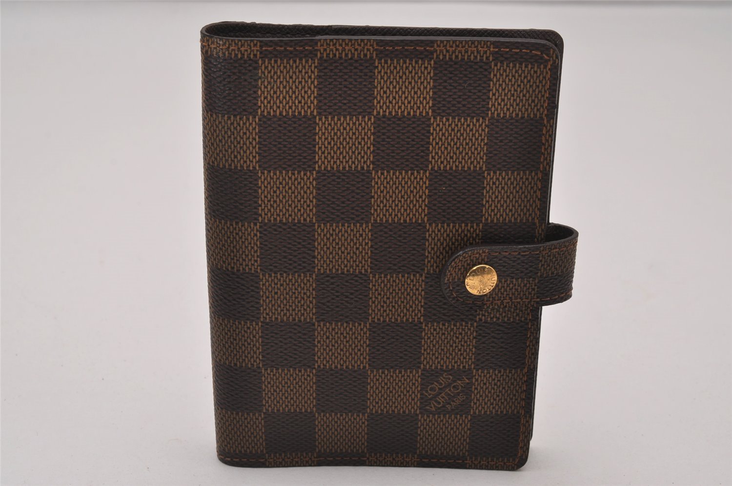 Authentic Louis Vuitton Damier Agenda PM Notebook Cover R20700 LV 8546I