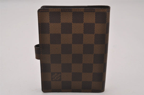 Authentic Louis Vuitton Damier Agenda PM Notebook Cover R20700 LV 8546I