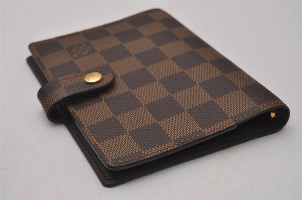 Authentic Louis Vuitton Damier Agenda PM Notebook Cover R20700 LV 8546I