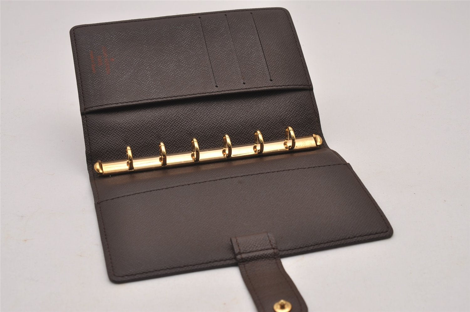 Authentic Louis Vuitton Damier Agenda PM Notebook Cover R20700 LV 8546I