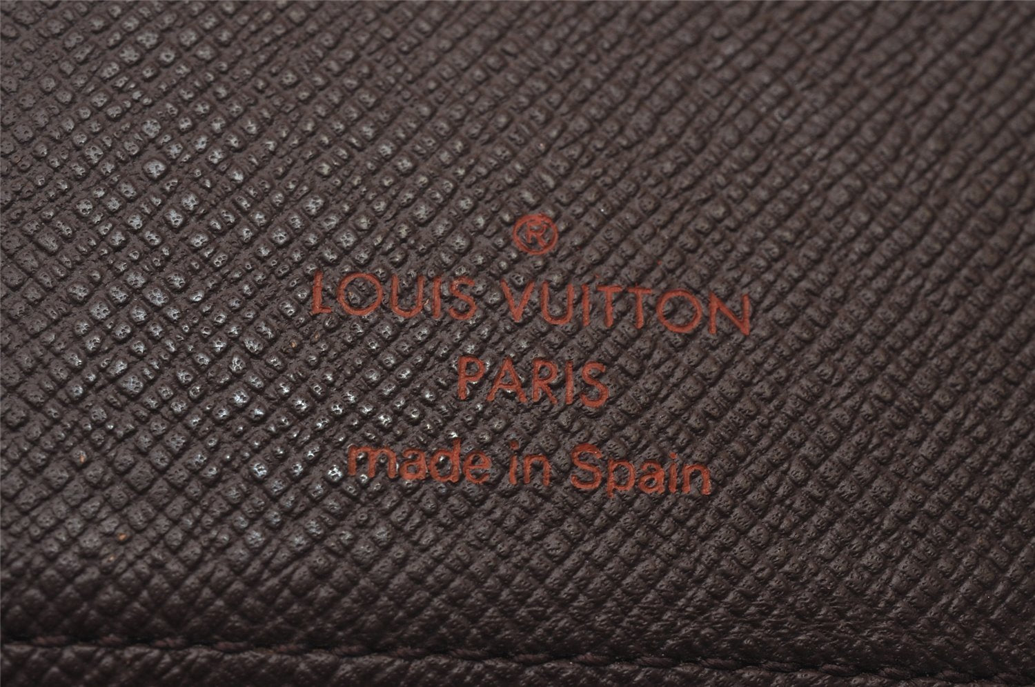 Authentic Louis Vuitton Damier Agenda PM Notebook Cover R20700 LV 8546I