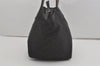 Authentic GUCCI Web Sherry Line Tote Bag GG Nylon Leather 131230 Black 8547I