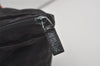 Authentic GUCCI Web Sherry Line Tote Bag GG Nylon Leather 131230 Black 8547I
