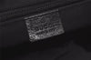 Authentic GUCCI Web Sherry Line Tote Bag GG Nylon Leather 131230 Black 8547I