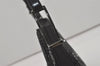 Authentic GUCCI Vintage Shoulder Hand Bag Purse Beads Leather Black 8549I