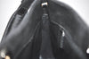 Authentic GUCCI Vintage Shoulder Hand Bag Purse Beads Leather Black 8549I