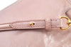 Authentic MIU MIU Leather 2Way Shoulder Cross Body Hand Bag Purse Pink 8550H