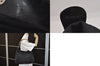 Authentic GUCCI Bamboo Vintage Shoulder Hand Bag Nylon Leather Black 8550M