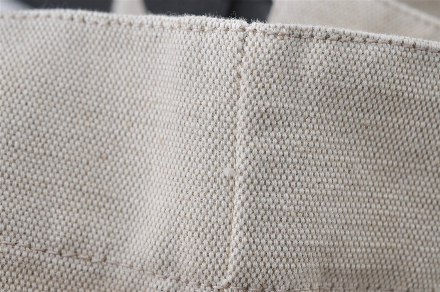 Authentic JIL SANDER Vintage Travel Shoulder Tote Bag Canvas Leather White 8551I