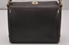 Authentic GUCCI Vintage Shoulder Hand Bag Purse Leather Brown 8553I