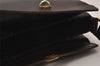 Authentic GUCCI Vintage Shoulder Hand Bag Purse Leather Brown 8553I