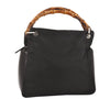 Authentic GUCCI Bamboo Vintage Hand Tote Bag Purse Nylon Leather Brown 8553M