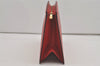 Authentic Louis Vuitton Epi Trousse Crete Clutch Bag Red M48417 LV 8555I
