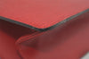 Authentic Louis Vuitton Epi Trousse Crete Clutch Bag Red M48417 LV 8555I