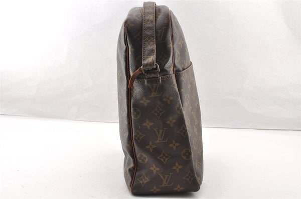 Authentic Louis Vuitton Monogram Marceau Shoulder Cross Body Bag Old Model 8556I