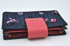 Authentic MIU MIU Denim Leather Shoulder Cross Bag Purse Navy 5ZH042 Box 8559I