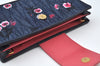Authentic MIU MIU Denim Leather Shoulder Cross Bag Purse Navy 5ZH042 Box 8559I