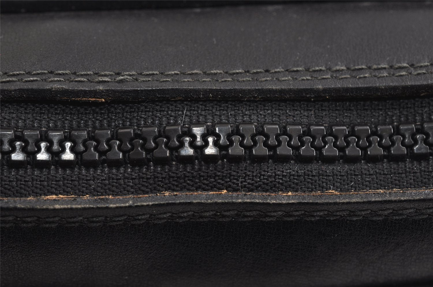 Authentic GUCCI Web Sherry Line Shoulder Cross Bag GG Canvas Leather Black 8560I