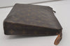 Auth Louis Vuitton Monogram Poche Toilette 26 Cosmetics Pouch Old Model LV 8561I