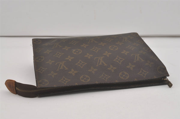Auth Louis Vuitton Monogram Poche Toilette 26 Cosmetics Pouch Old Model LV 8561I