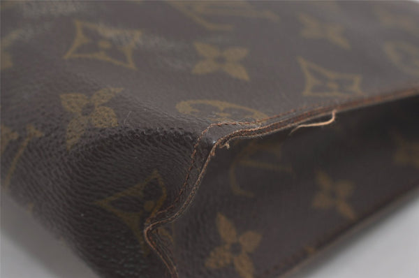 Auth Louis Vuitton Monogram Poche Toilette 26 Cosmetics Pouch Old Model LV 8561I