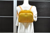Authentic Louis Vuitton Vernis Murray Backpack Yellow M91038 LV 8562I
