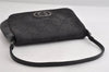 Authentic GUCCI Jumbo GG Shoulder Hand Bag Canvas Enamel 0013823 Black 8563I