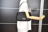 Authentic GUCCI Jumbo GG Shoulder Hand Bag Canvas Enamel 0013823 Black 8563I