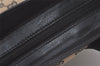 Authentic GUCCI Shoulder Tote Bag GG Canvas Leather 33890 Black Brown 8564I