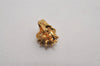 Authentic NINA RICCI Vintage Clip-on Rhinestone Earrings Gold Tone 8565J