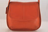 Authentic OLD COACH Vintage Shoulder Cross Bag Purse Leather 9034 Orange 8565M