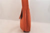 Authentic OLD COACH Vintage Shoulder Cross Bag Purse Leather 9034 Orange 8565M