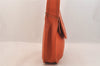 Authentic OLD COACH Vintage Shoulder Cross Bag Purse Leather 9034 Orange 8565M