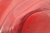 Authentic Louis Vuitton Epi Noe Shoulder Drawstring Bag Red M44007 LV 8571I