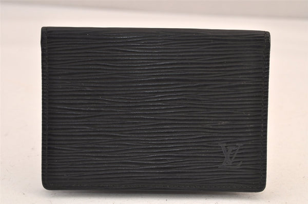 Authentic Louis Vuitton Epi Monogram Multicolor Wallet Pass Card Case 4Set 8572M