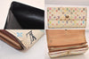 Authentic Louis Vuitton Epi Monogram Multicolor Wallet Pass Card Case 4Set 8572M