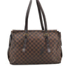 Authentic Louis Vuitton Damier Chelsea Shoulder Tote Bag N51119 LV 8573I