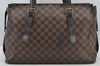 Authentic Louis Vuitton Damier Chelsea Shoulder Tote Bag N51119 LV 8573I
