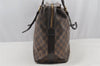Authentic Louis Vuitton Damier Chelsea Shoulder Tote Bag N51119 LV 8573I