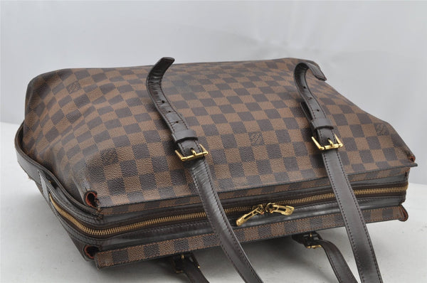 Authentic Louis Vuitton Damier Chelsea Shoulder Tote Bag N51119 LV 8573I