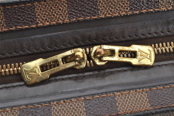 Authentic Louis Vuitton Damier Chelsea Shoulder Tote Bag N51119 LV 8573I