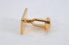 Authentic NINA RICCI Vintage Gold Tone Logo Cuffs 8573J