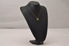 Authentic NINA RICCI Vintage Gold Tone Chain Pendant Necklace 8574J