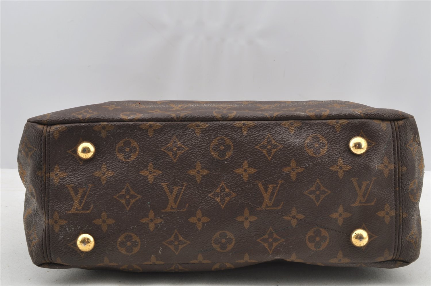 Authentic Louis Vuitton Monogram Pallas 2Way Shoulder Hand Bag M50067 Pink 8576I